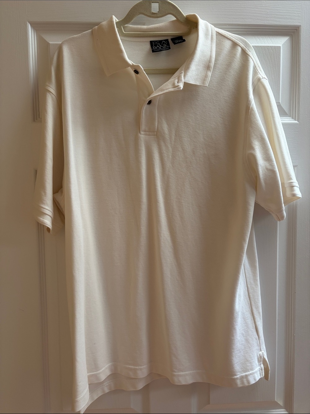 Jos. A. Bank Men's Polo Shirt in Cream